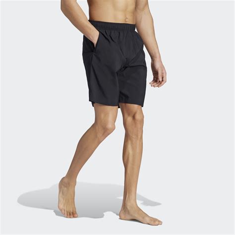 solid adidas swim shorts